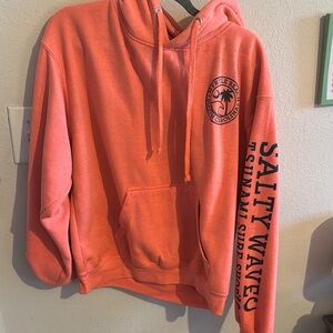 Myrtle Beach Graphic Coral Hoodie